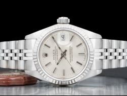 Rolex Datejust Lady 26 Argento Jubilee Silver Lining Dial 69174 